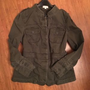 Loft XL Khaki blazer jacket